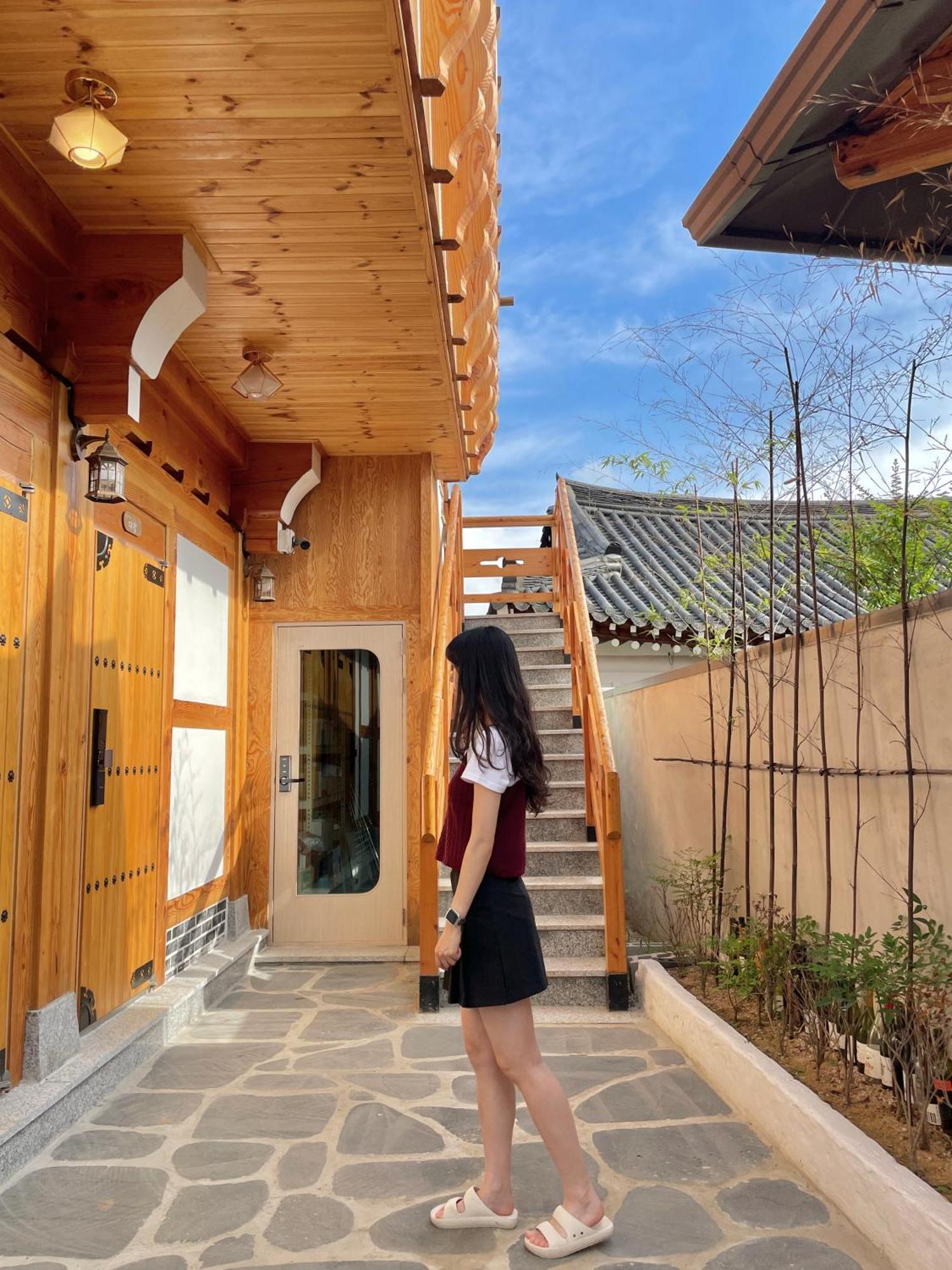 Hanok Stay Da-Ga-Gam Gyeongju Exterior foto