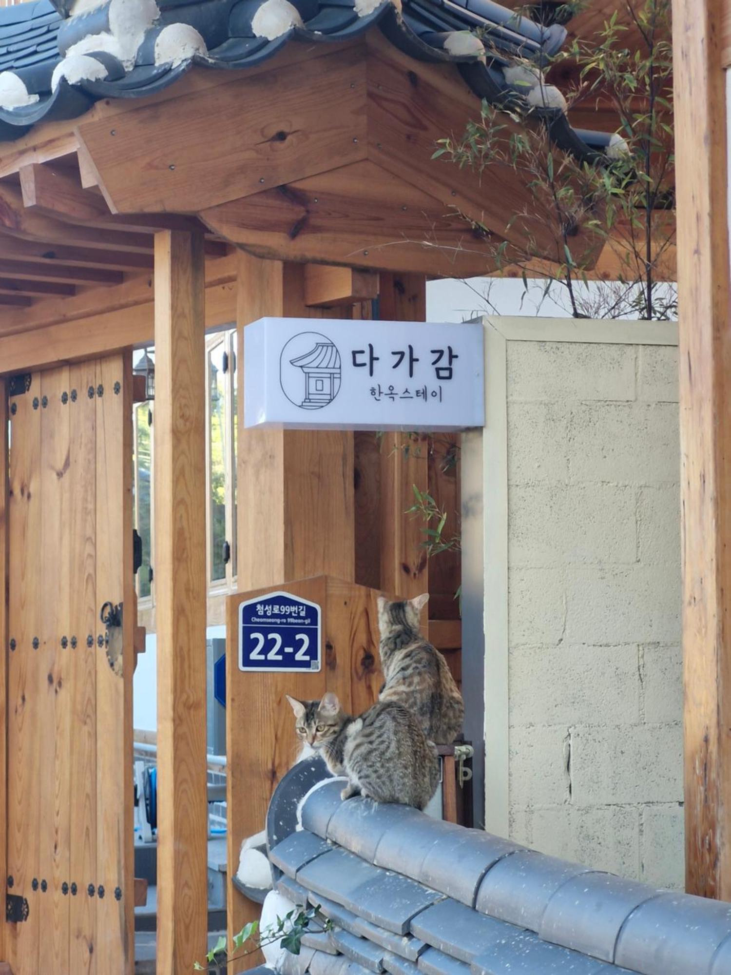 Hanok Stay Da-Ga-Gam Gyeongju Exterior foto